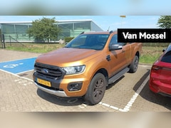 Ford Ranger - 2.0 EcoBlue Wildtrak Supercab Aut. | Trekhaak | Leder | Rollertop | Navigatie | adaptive C