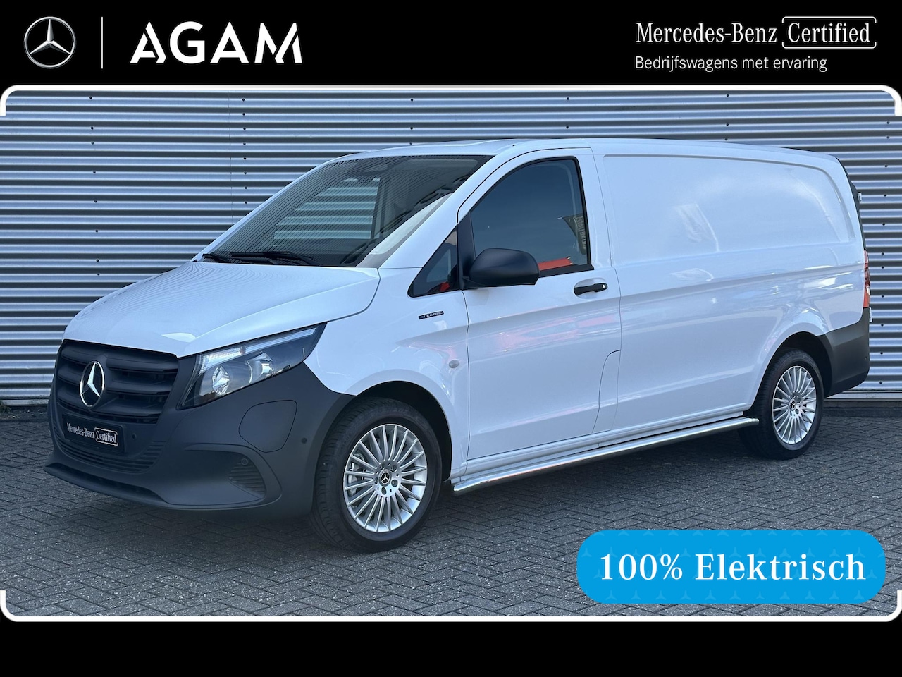 Mercedes-Benz eVito - eVito 112 L2 Facelift-model 60 kWh 100% Elektrisch 286km WLTP actieradius - AutoWereld.nl