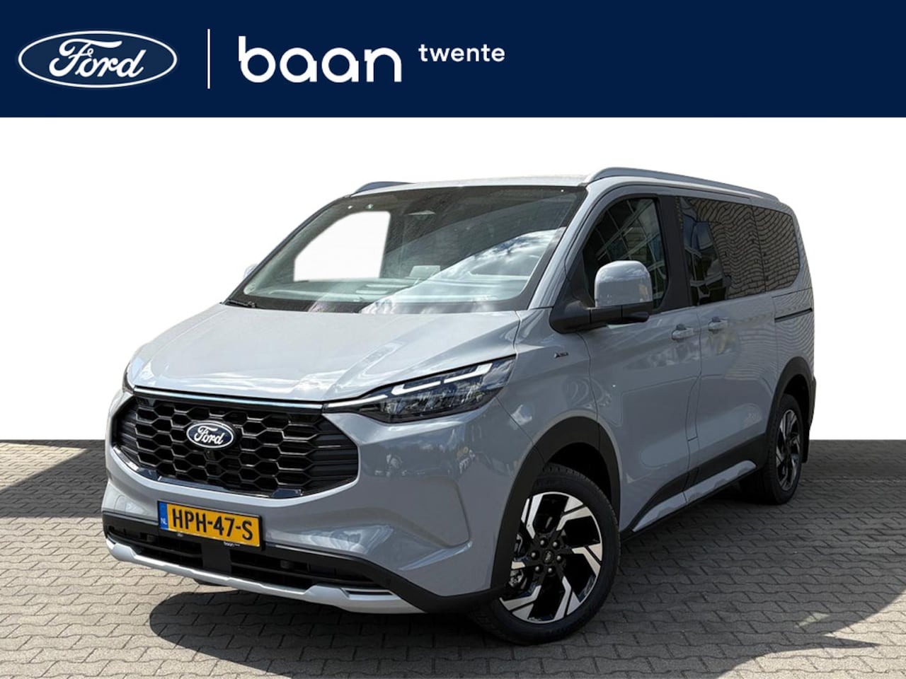Ford Tourneo Connect - Custom 2.5 PHEV 233 PK L1H1 ACTIVE | 8 persoons | Elektr. schuifdeuren | Panorama dak | Tr - AutoWereld.nl