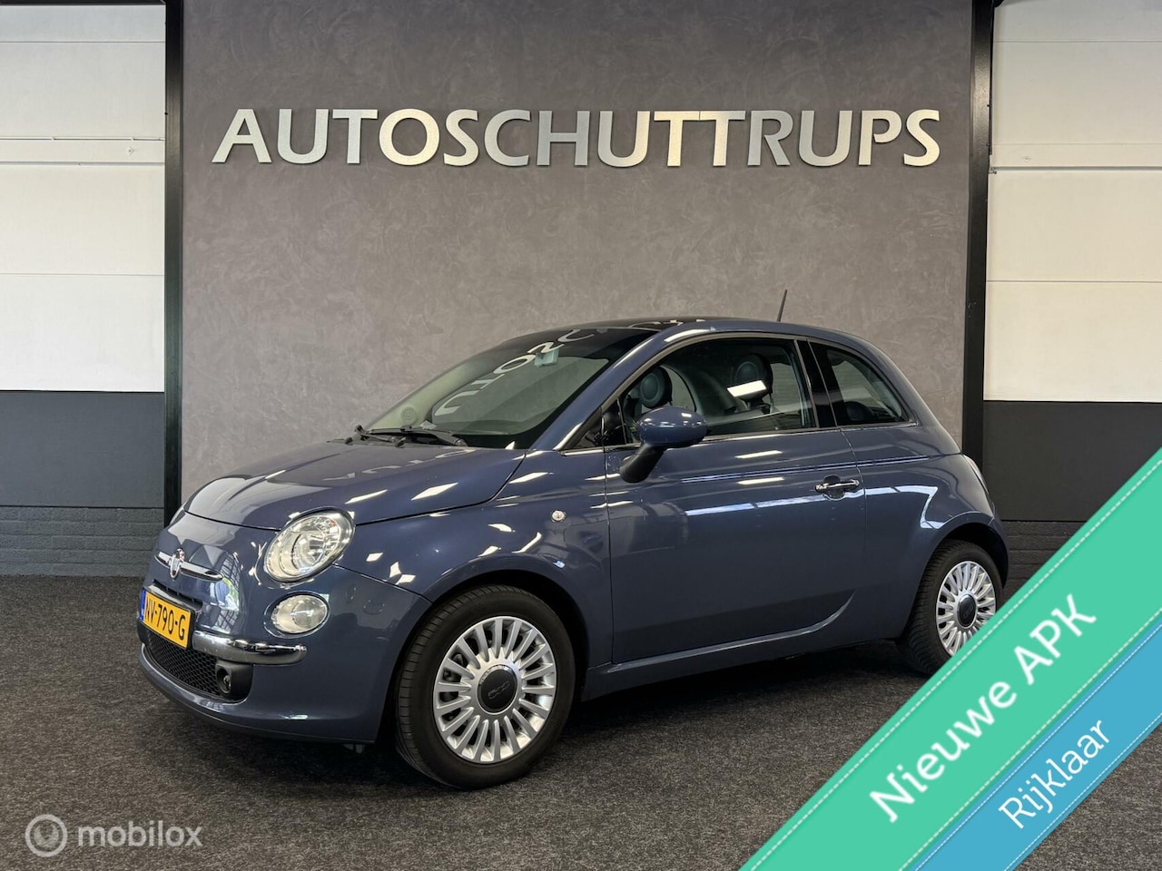 Fiat 500 - 0.9 TwinAir Lounge AIRCO / PANO / LMV / PDC / NETJES - AutoWereld.nl
