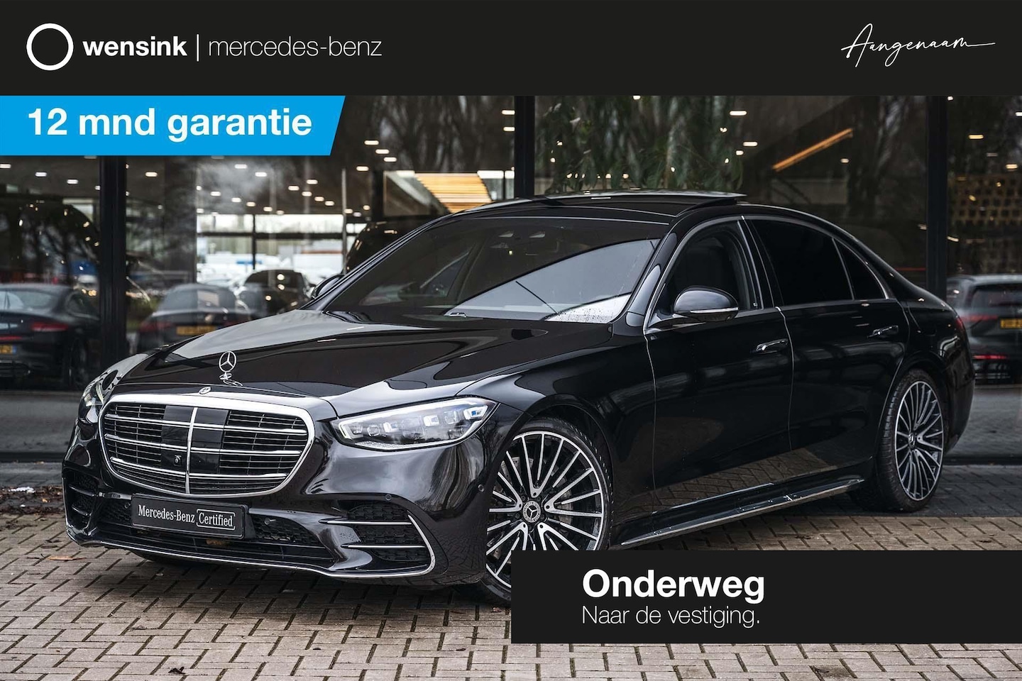 Mercedes-Benz S-klasse - 580 e 4MATIC Lang AMG Line | Burmester | 20" lichtmetalen velgen | Headup | Achterasbestur - AutoWereld.nl