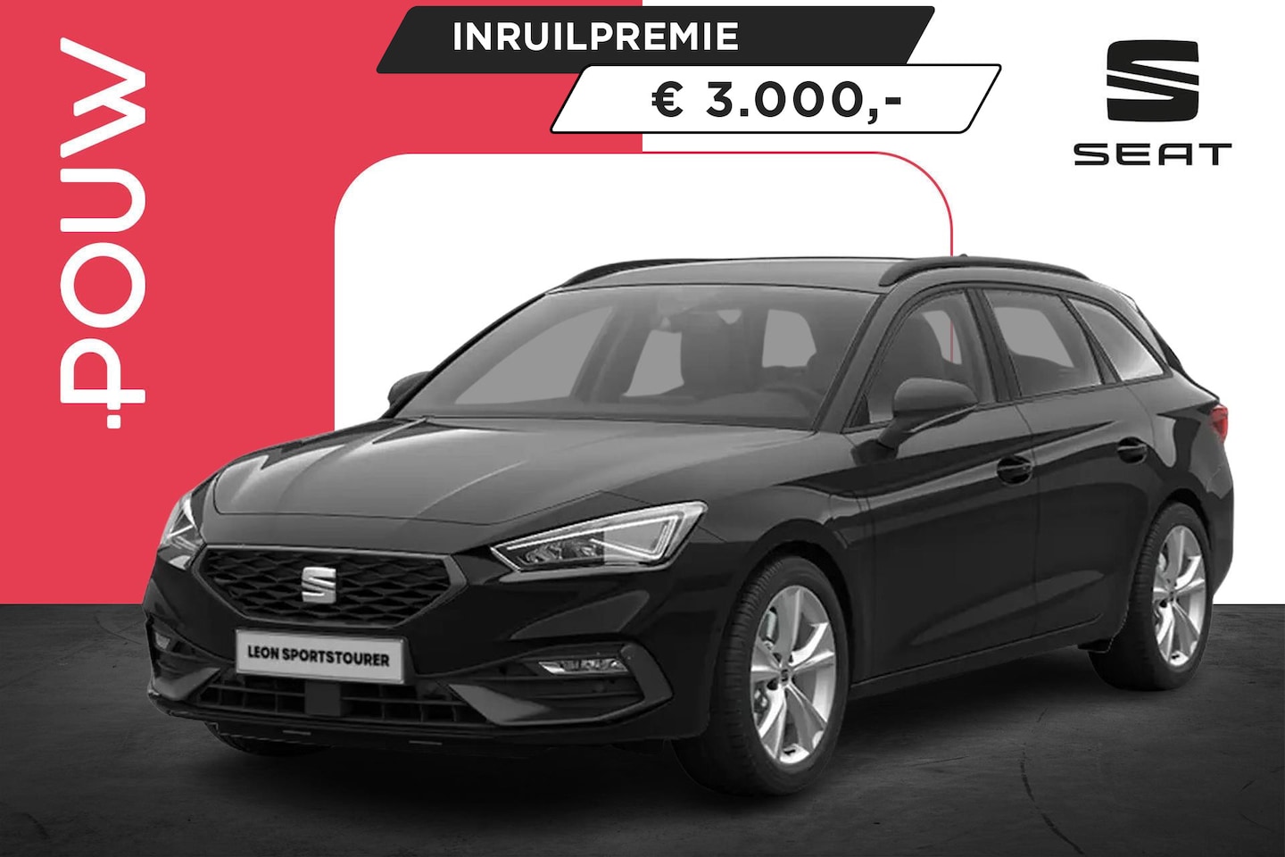 SEAT Leon Sportstourer - 1.5 TSI 204pk e-Hybrid FR Business | Matrix-LED | Trekhaak Wegklapbaar - AutoWereld.nl