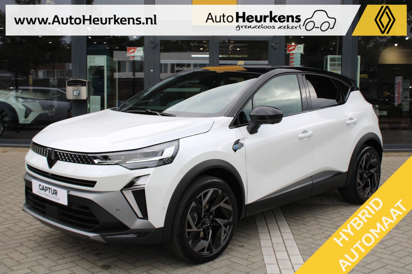 Renault Captur - E-Tech full hybrid 160 esprit Alpine | Panoramadak | Harmann Kardon Premium Audio | Verwar - AutoWereld.nl