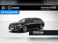 Mercedes-Benz E-klasse Estate - 300 e Luxury Line | Bruin interieur | Burmester 4D | Trekhaak | Getint glas | Zwarte hemel