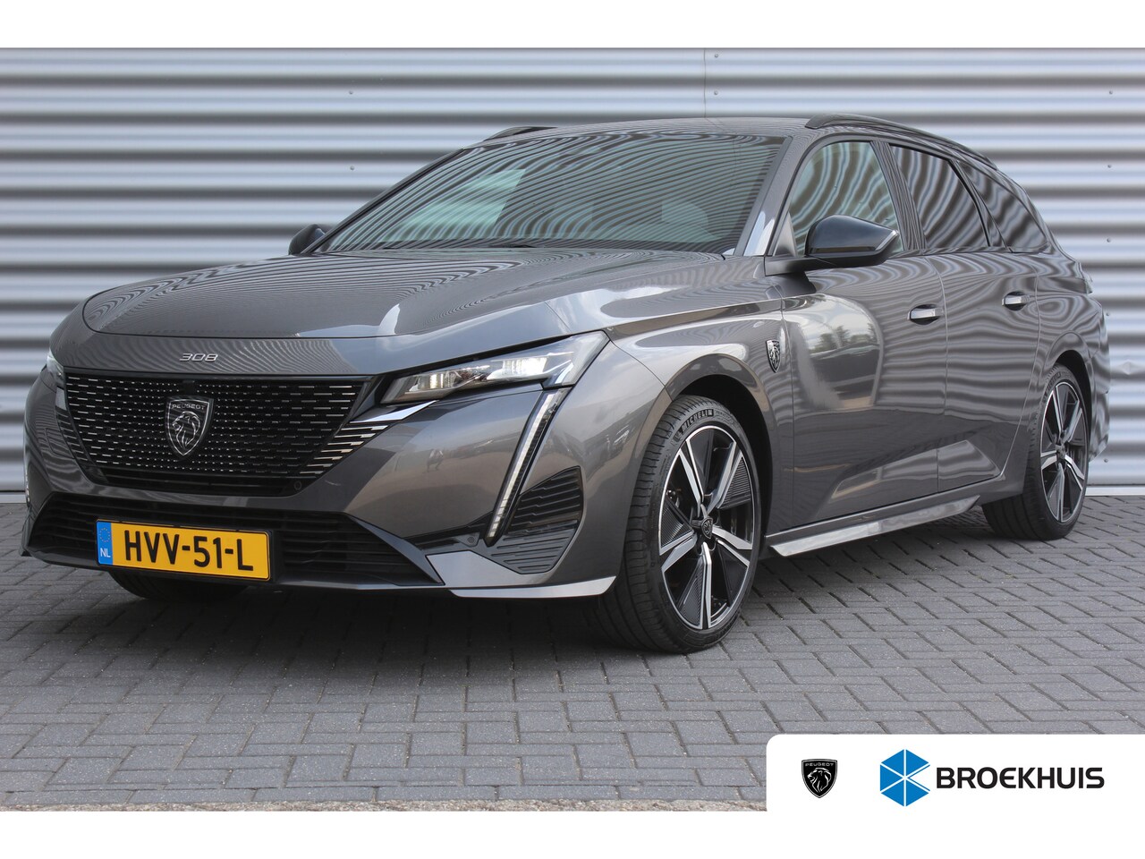 Peugeot 308 SW - 1.2 PURETECH 130PK GT PACK AUTOMAAT / NAVI / LEDER / CLIMA / PDC / 18" LMV / CAMERA / KEYL - AutoWereld.nl