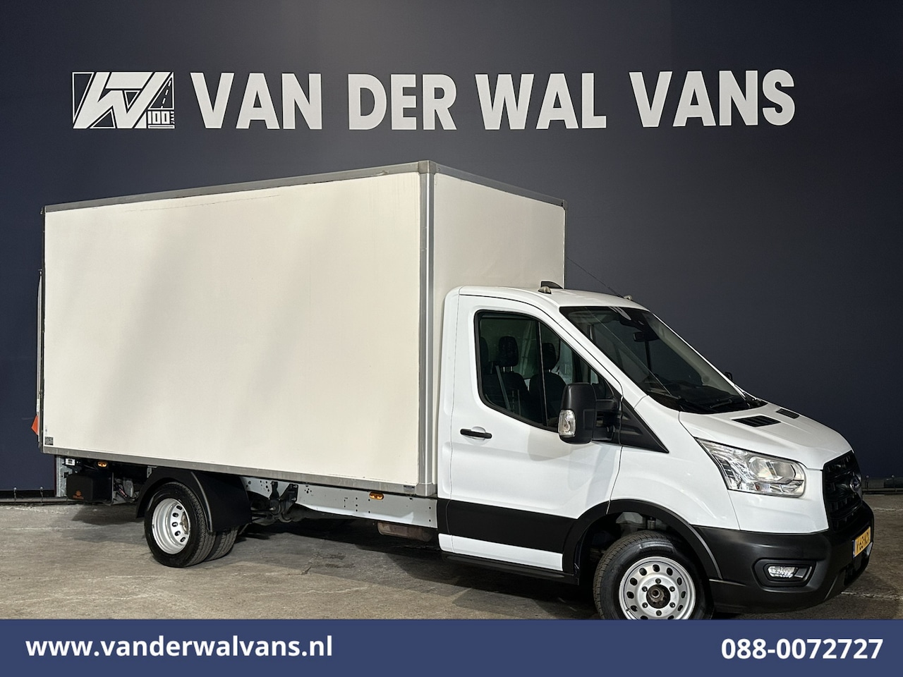 Ford Transit - 2.0 TDCI 170pk Dubbel Lucht Bakwagen Laadklep Euro6 Airco | Cruisecontrol | Verwarmde voor - AutoWereld.nl