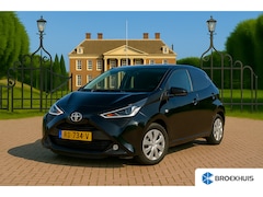 Toyota Aygo - 1.0 VVT-i x-joy | NL-AUTO | 1 EIGENAAR | TREKHAAK | DEALER OH | LED | HALF LEDER | NAVI |
