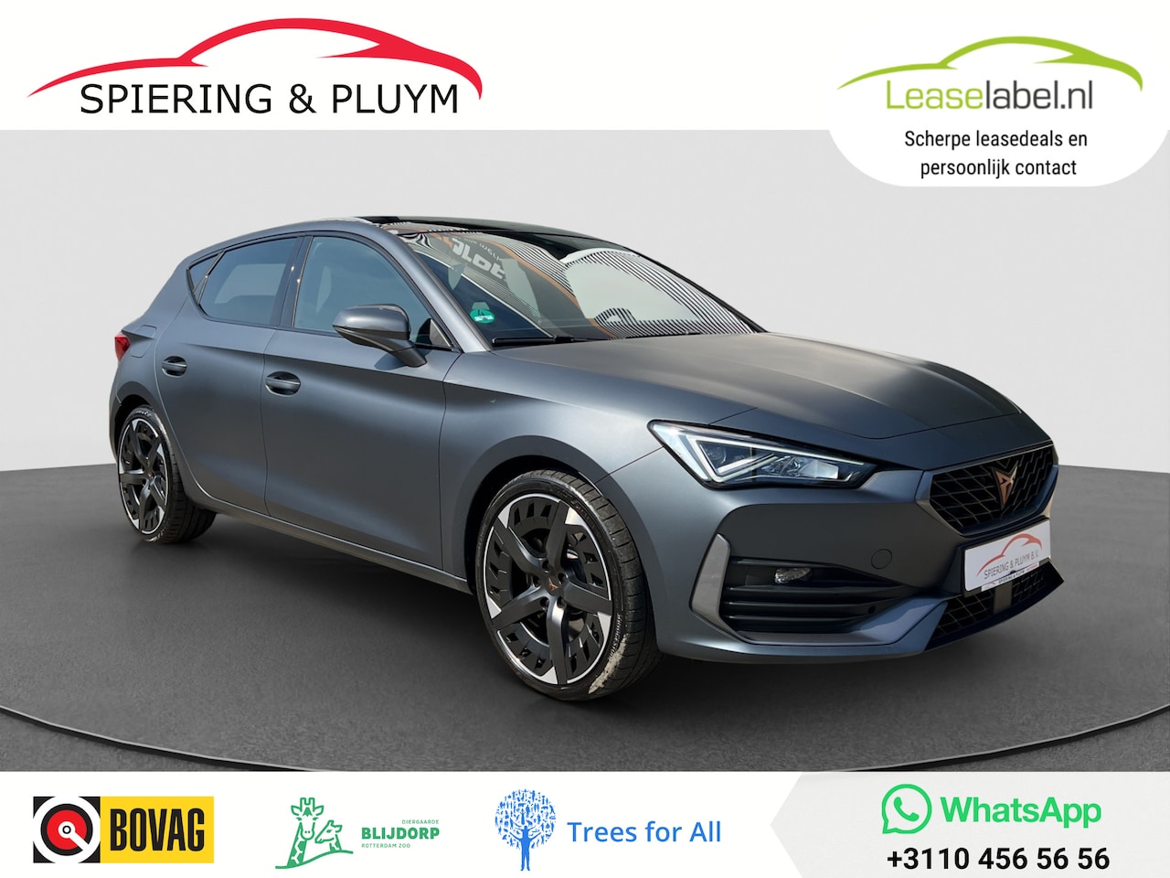 CUPRA Leon - 1.4 VZ Performance | Matte | Pano | Navi | PDC - AutoWereld.nl