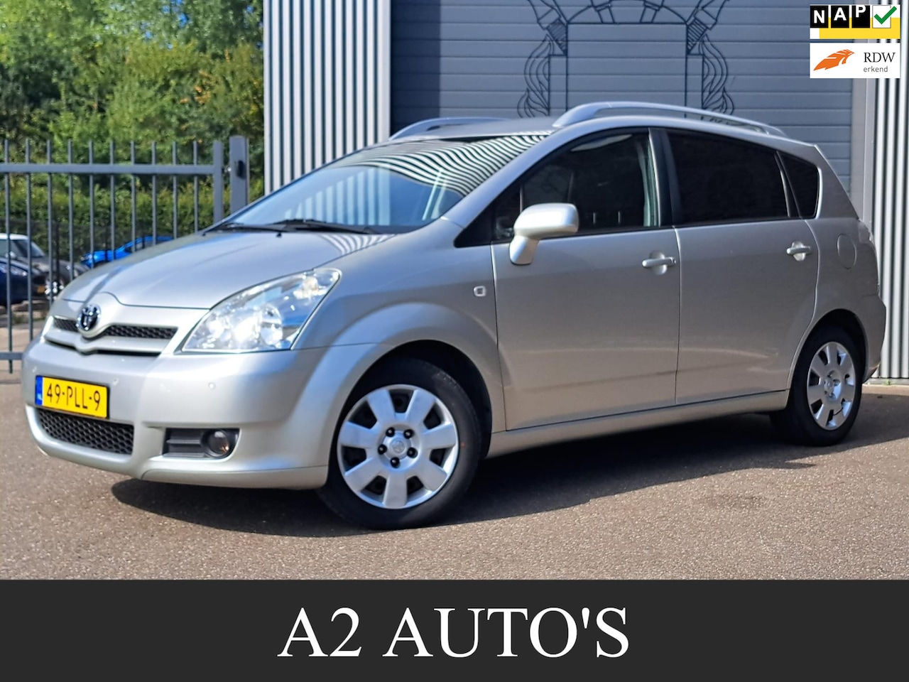 Toyota Verso - 1.8 VVT-i Sol 7p. Ecc|Cruise|Automaat - AutoWereld.nl