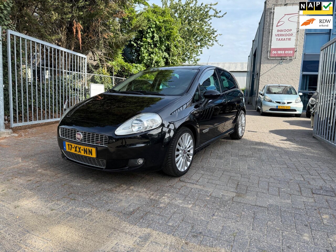Fiat Grande Punto - 1.4-16V T-Jet Sport, 5-drs, Clima, APK 09/26 Dealerauto - AutoWereld.nl