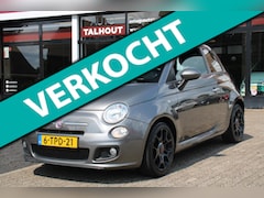 Fiat 500 Abarth - 0.9 TwinAir Turbo 500S |DOLPHIN GREY|AIRCO|LEER|BLUETOOTH|LOOK|NL AUTO