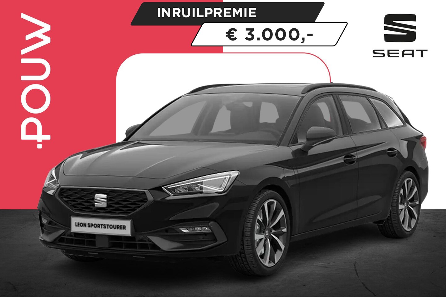 SEAT Leon Sportstourer - 1.5 TSI 204pk e-Hybrid FR Business | Panoramadak | Matrix-LED - AutoWereld.nl