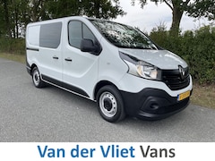 Renault Trafic - 1.6 dCi 126pk E6 Comfort 3 zits BPM Vrij Lease €240 p/m, Airco, Navi, Trekhaak, PDC, Volle