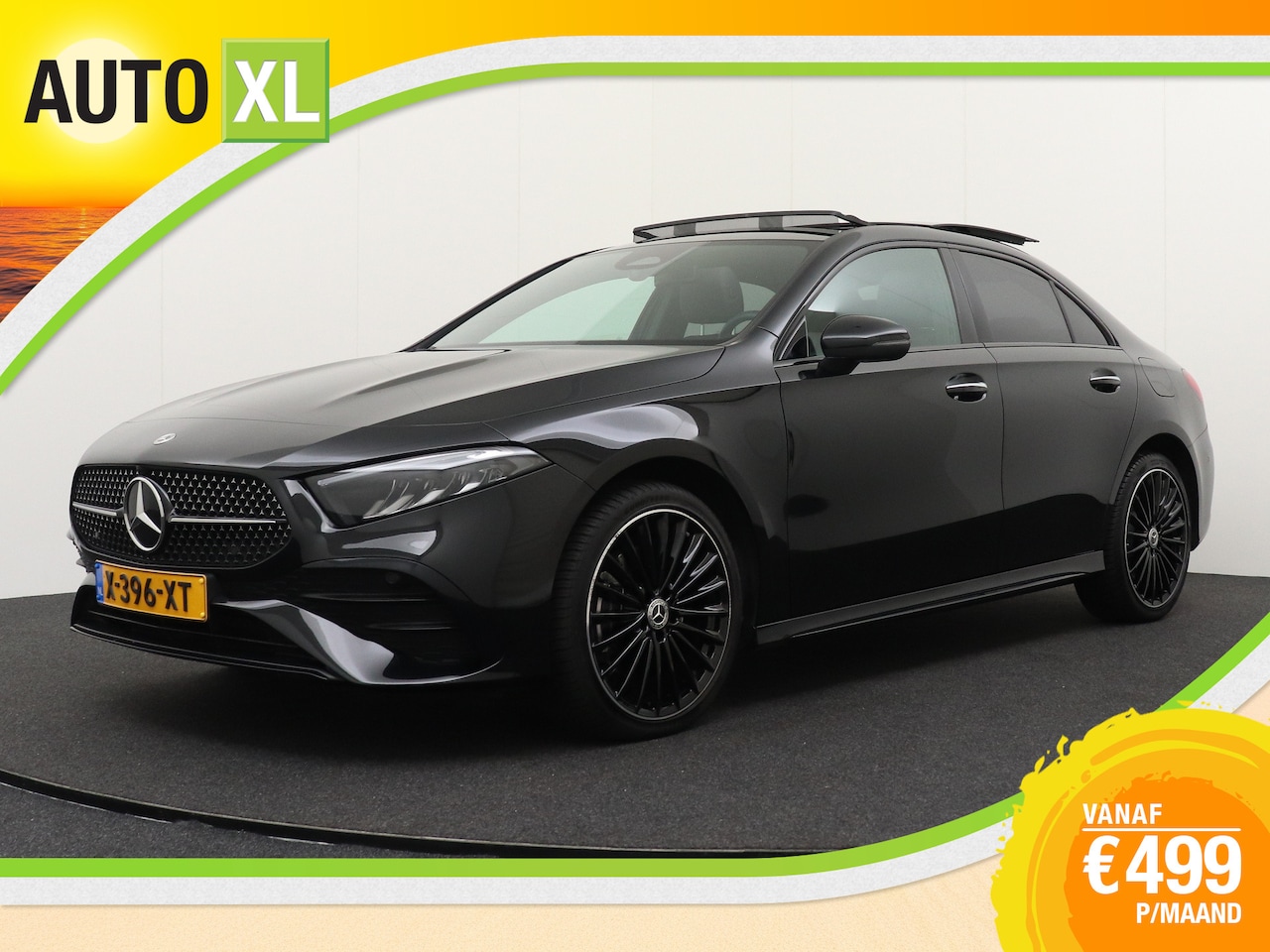 Mercedes-Benz A-klasse - 250e AMG NW-Model Pano-dak Adapt. Cruise Sfeerverlichting - AutoWereld.nl