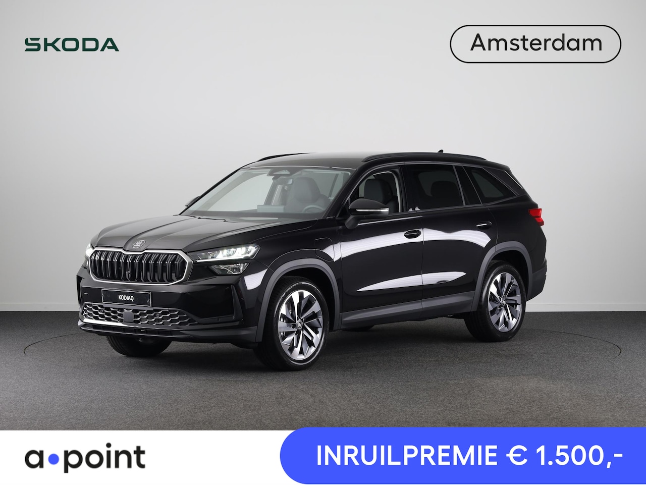 Skoda Kodiaq - Business Edition PHEV 1.5 TSI 204 pk 6 versn. DSG | Trekhaak | 19 inch | Adaptive Cruise | - AutoWereld.nl