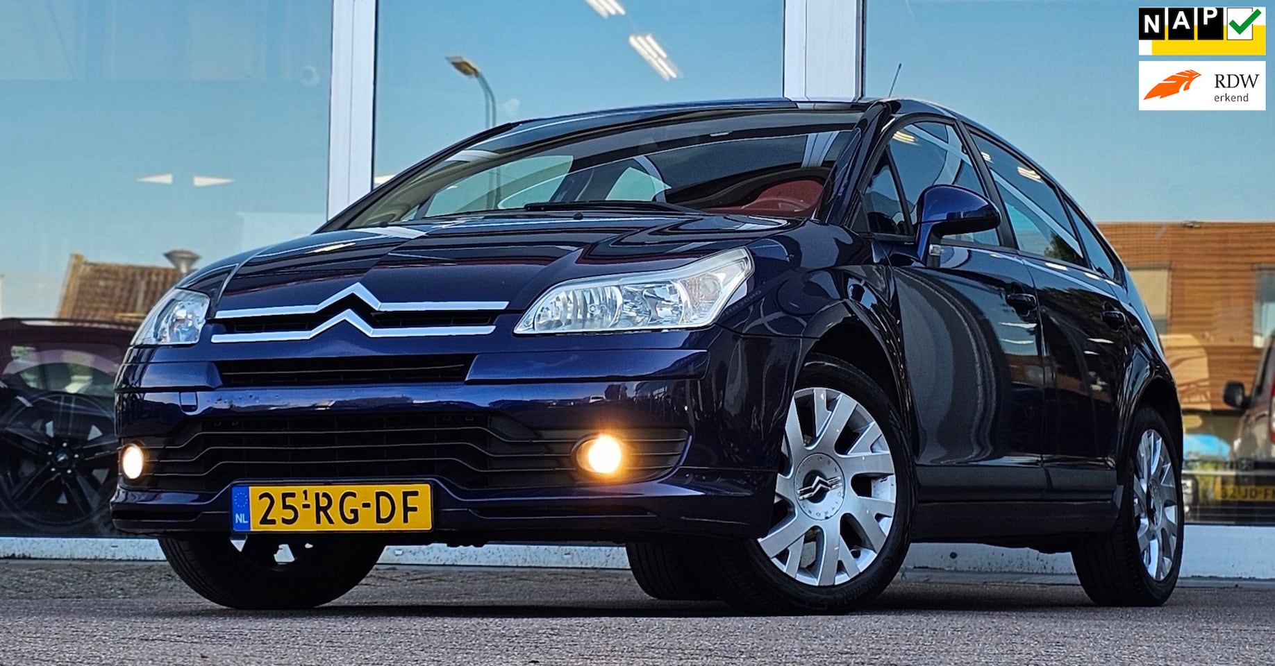 Citroën C4 - 1.6i 16V VTR+ 3e Eigenaar Trekhaak Clima Nieuwe APK Mooi! - AutoWereld.nl