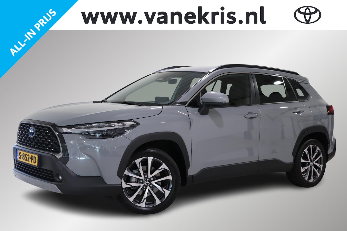 Toyota Corolla Cross - Hybrid 200 Style, Trekhaak, Sensoren, Navi, Apple Carplay/Android Auto! - AutoWereld.nl
