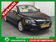 Volvo C70 Convertible - 2.5 T5 MOMENTUM AUTOMAAT IN ZEER NETTE STAAT LEDER CRUISE CONTROL CLIMATE CONTROL LICHTMET