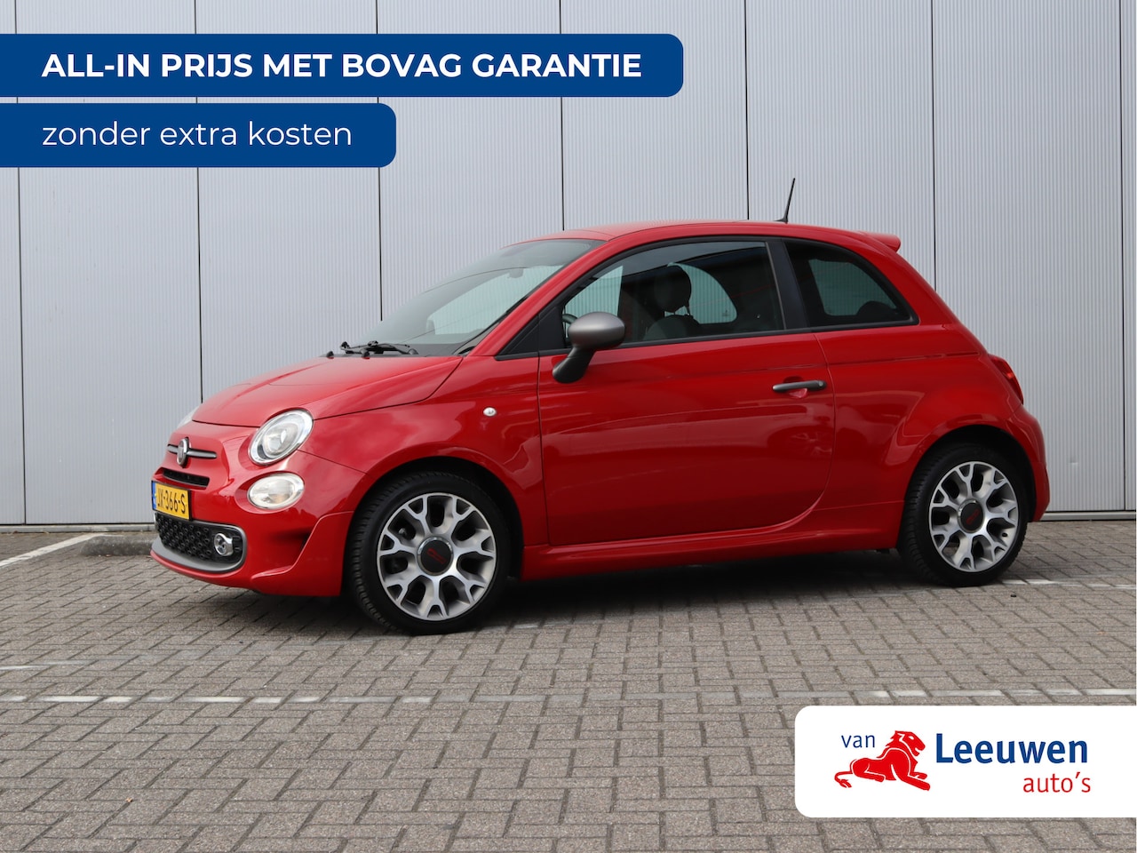 Fiat 500 - 0.9 TwinAir Turbo Sport | Navigatie | BOVAG-garantie | Getint glas | NAP - AutoWereld.nl