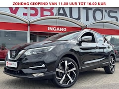 Nissan Qashqai - 1.2 DIG-T TEKNA+ AUT. LEER NAVI PANO-DAK 360-CAMERA AIRCO LMV PDC