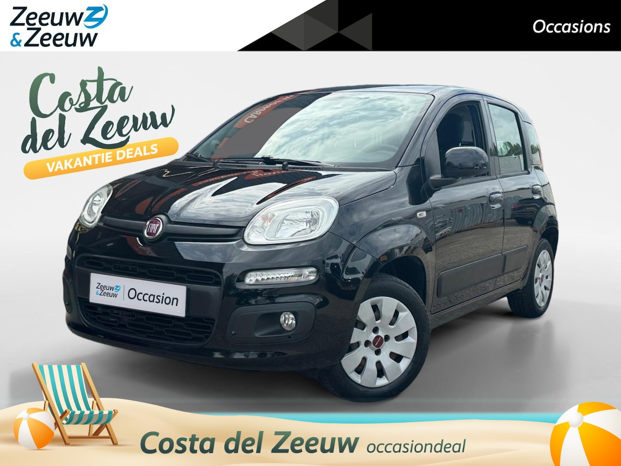 Fiat Panda - 0.9 TwinAir Lounge | Zeer nette auto | - AutoWereld.nl
