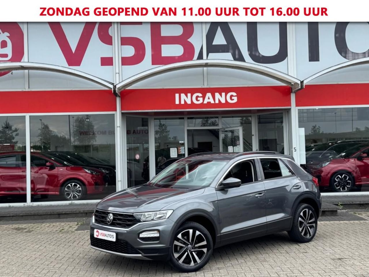 Volkswagen T-Roc - 1.0 TSI UNITED 110PK LED NAVI CARPLAY AIRCO LMV PDC - AutoWereld.nl