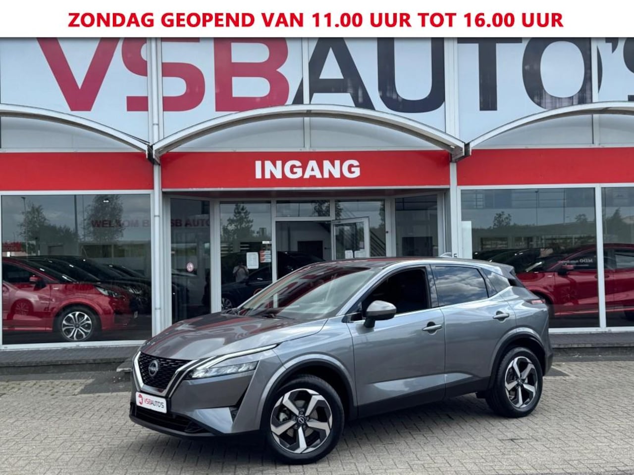 Nissan Qashqai - 1.3 DIG-T AUT. 158PK MHEV N-CONNECTA NAVI CARPLAY 360-CAMERA AIRCO LMV - AutoWereld.nl