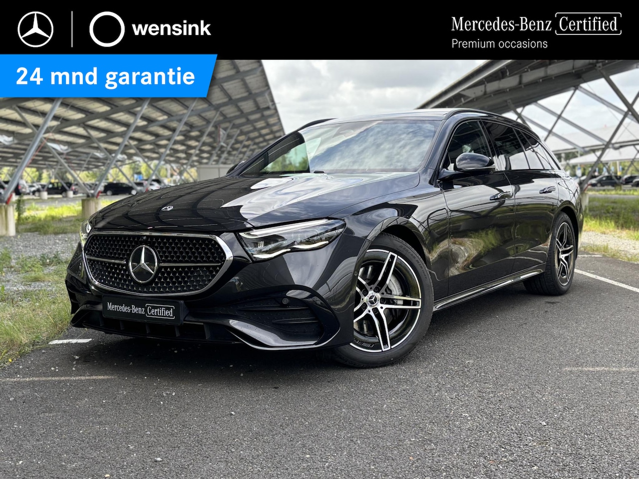 Mercedes-Benz E-klasse Estate - 300 e AMG Line | Night | Panoramadak | Trekhaak | Superscreen | Burmester | Winter pakket - AutoWereld.nl