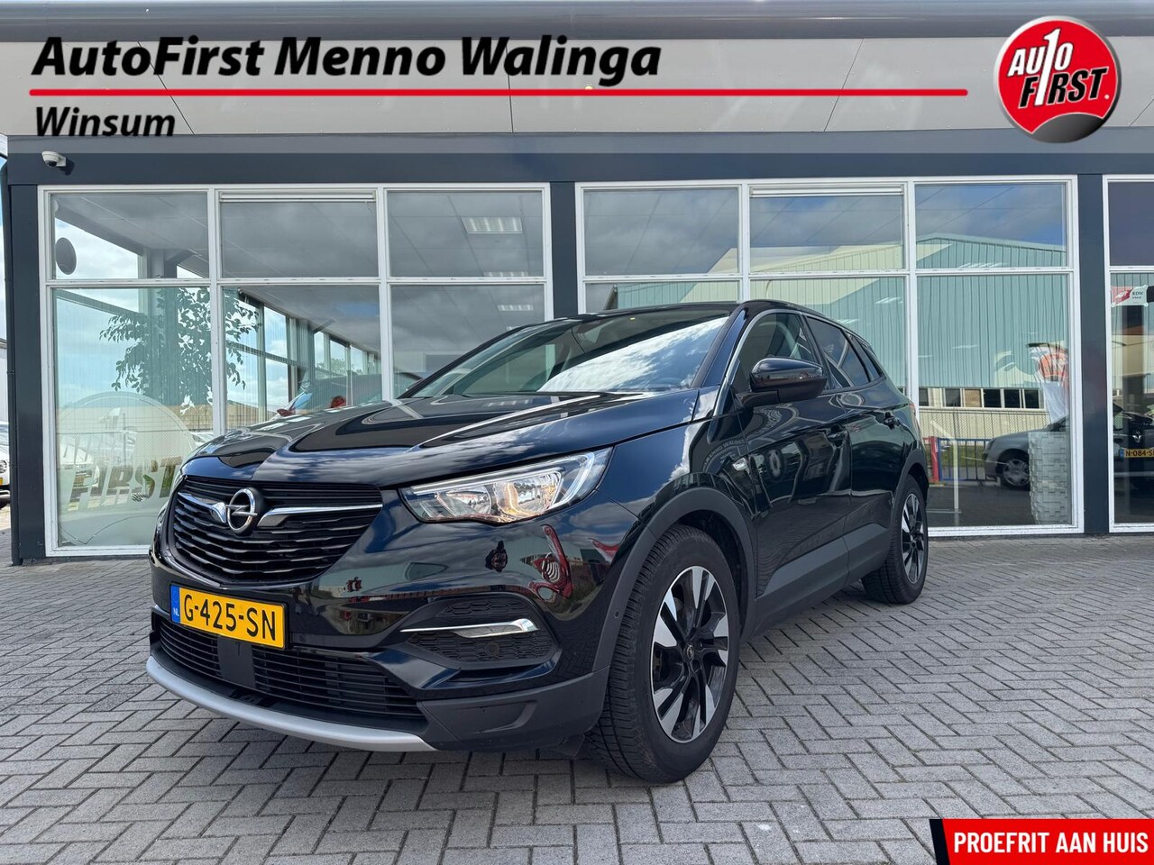 Opel Grandland X - 1.2 Turbo Business Executive|Trekhaak|Stoelverwarming/verkoeling|Camera| - AutoWereld.nl