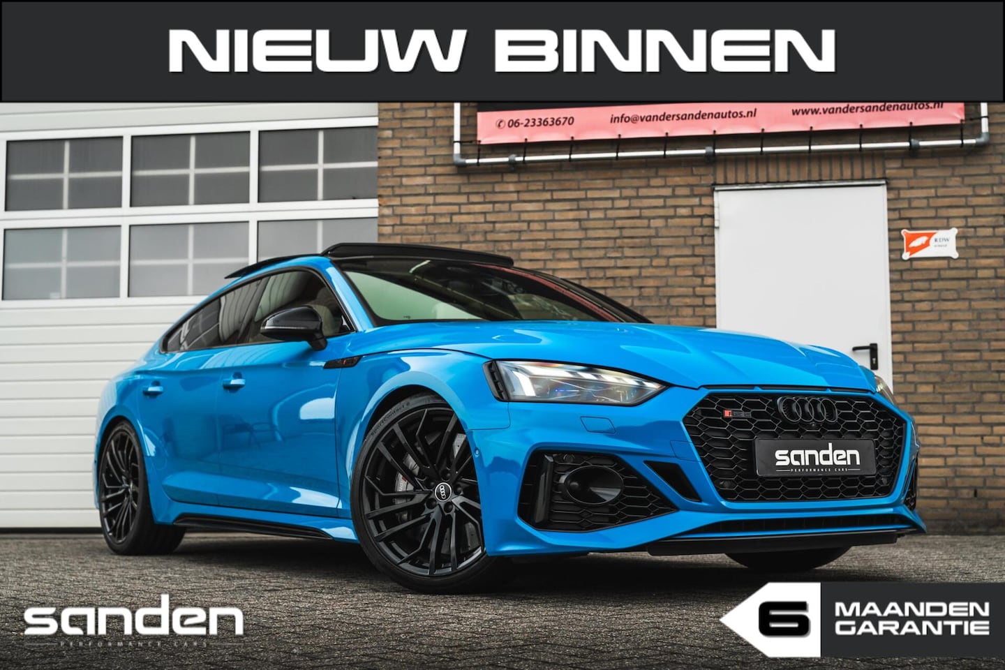 Audi RS5 - Sportback 2.9 TFSI RS5 Quattro|450PK|keramisch|Carbon|Pano|HUD - AutoWereld.nl