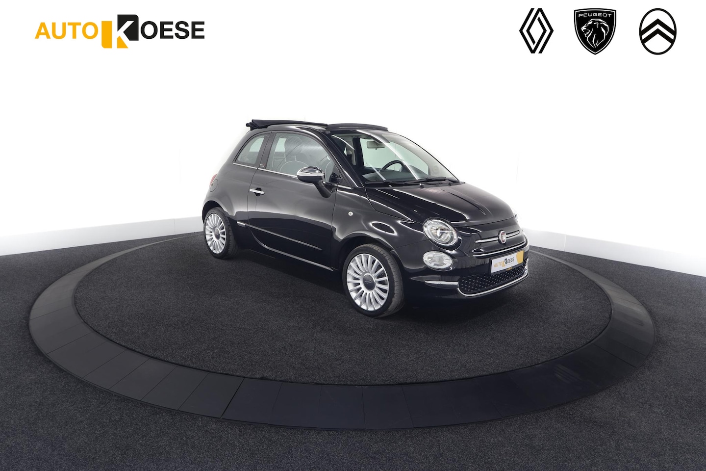 Fiat 500 C - TwinAir Turbo Lounge | Parkeersensoren | Climate control | Cruise control | Apple Carplay - AutoWereld.nl