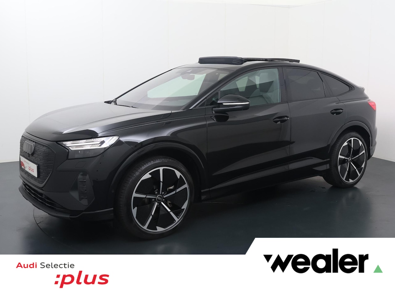 Audi Q4 Sportback e-tron - 55 quattro Advanced edition 82 kWh | 340 PK | SoH 98% |  Panoramadak | Trekhaak wegklapbaa - AutoWereld.nl