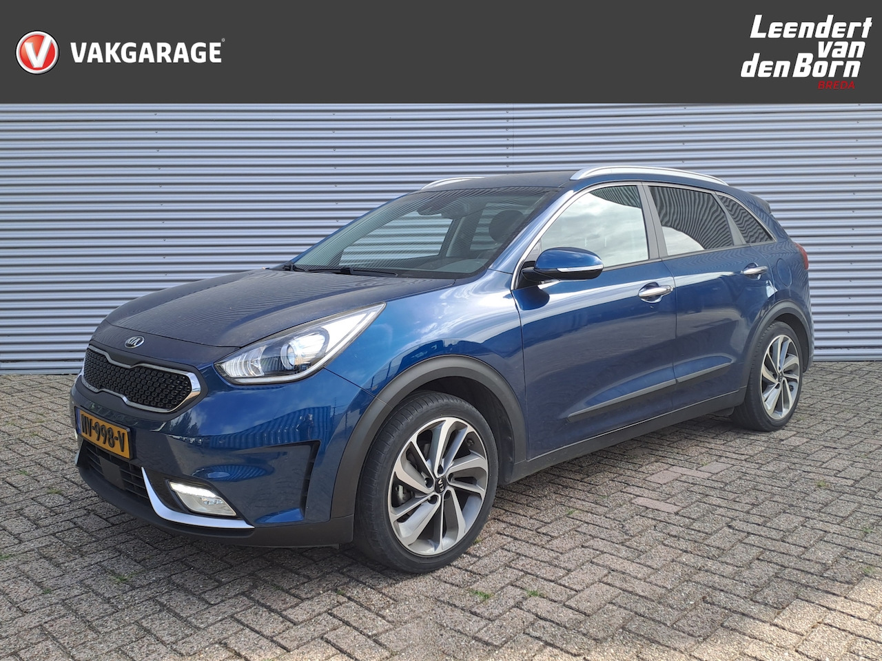 Kia Niro - 1.6 GDi Hybrid ExecutiveLine | Leer | Navi | ECC | Trekhaak | Automaat | Camera | Cruise | - AutoWereld.nl