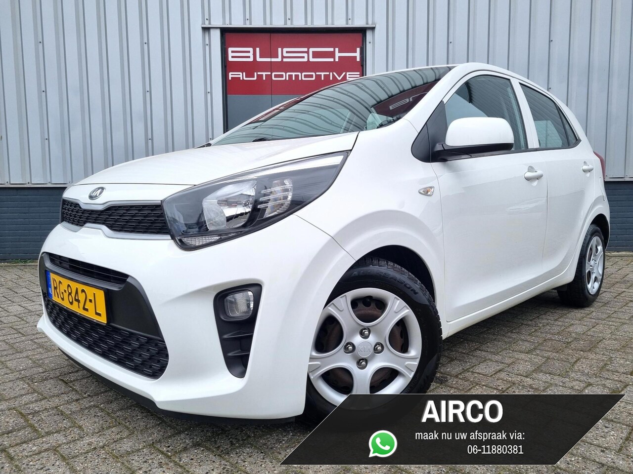 Kia Picanto - 1.0 CVVT 5 deurs Economy PlusLine APPLE CARPLAY! - AutoWereld.nl