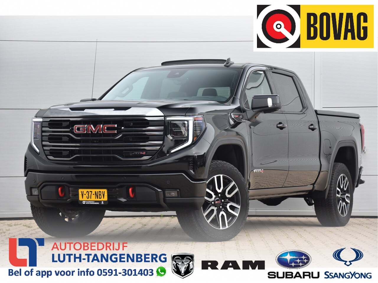 GMC Sierra 1500 - G.M.C. 6.2V8 AT4 | Rijklaar | LPG | Deksel | BPM-Vrij - AutoWereld.nl