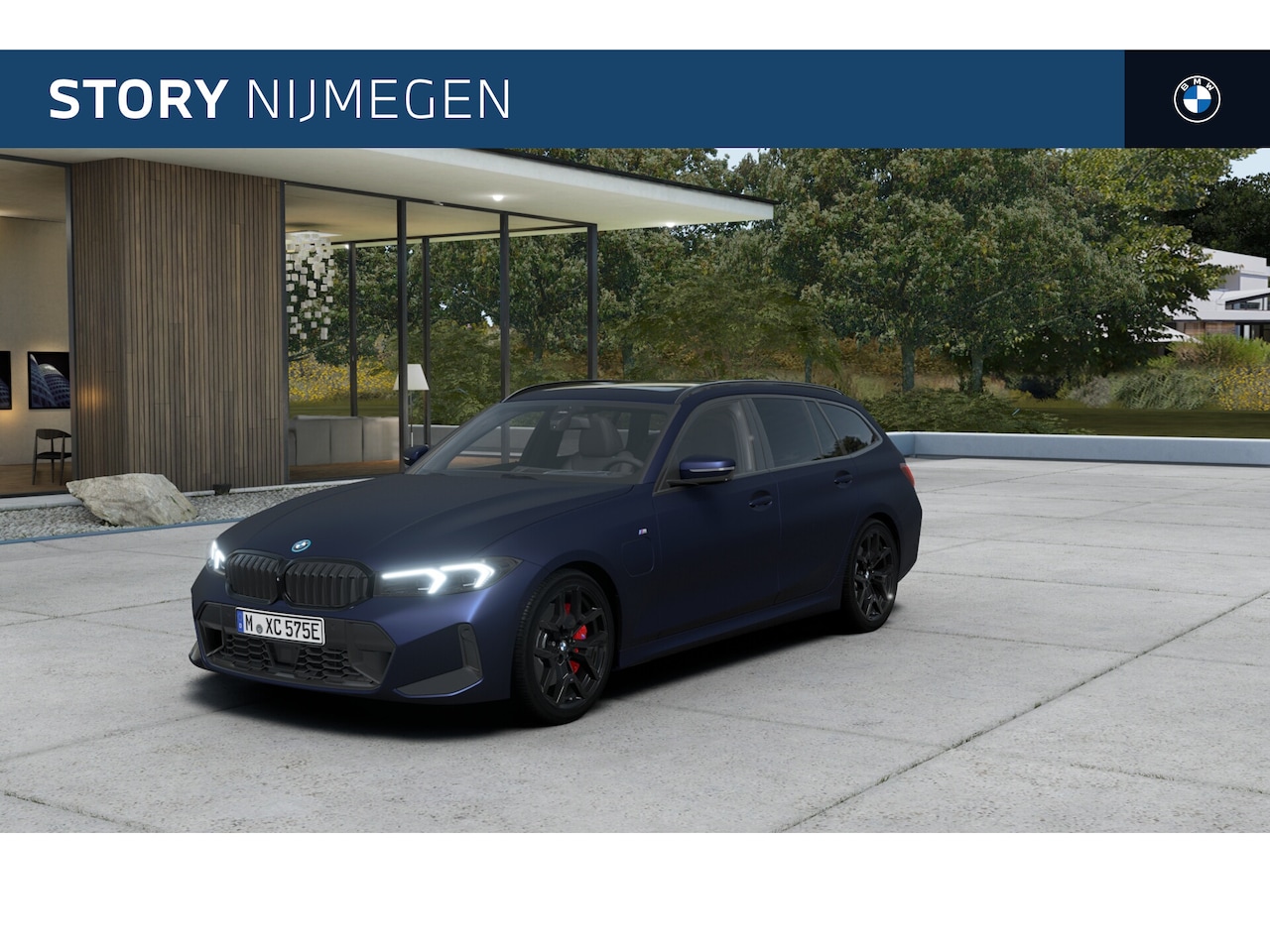 BMW 3-serie Touring - 330e High Executive M Sport Automaat / Panoramadak / Trekhaak / Sportstoelen / Stoelverwar - AutoWereld.nl