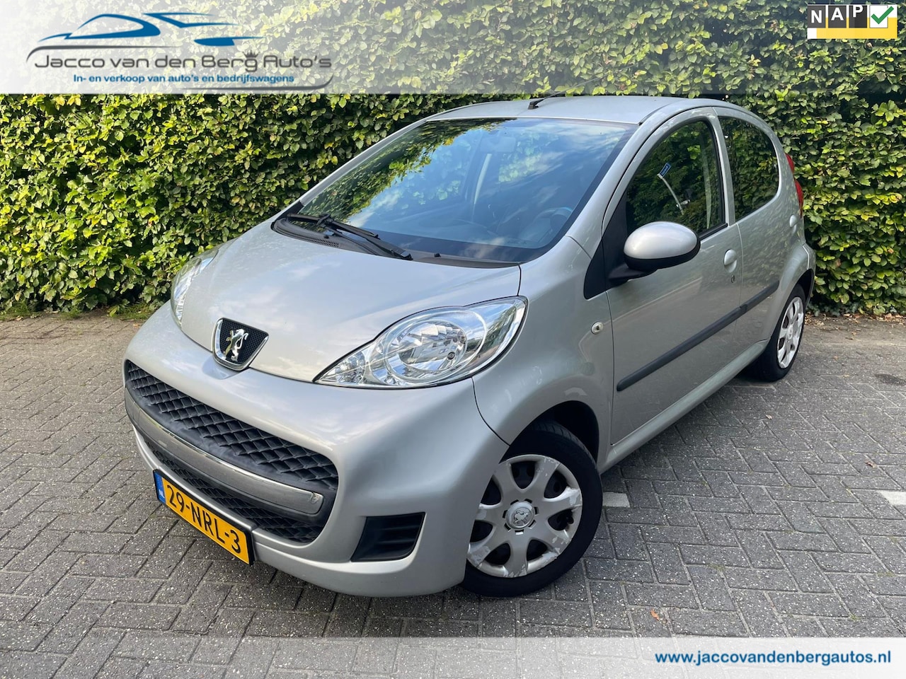 Peugeot 107 - 1.0i 12V Airco I Elektr. Ramen - AutoWereld.nl