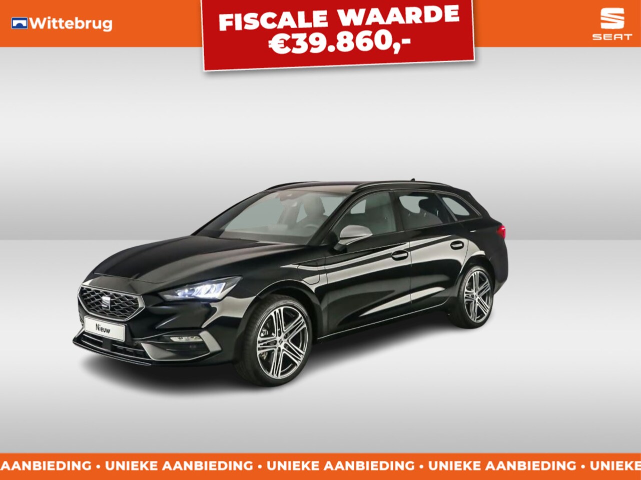 SEAT Leon Sportstourer - 1.5 TSI e-Hybrid FR Business / €3.000 euro fiscaal in prijs verlaagd - AutoWereld.nl
