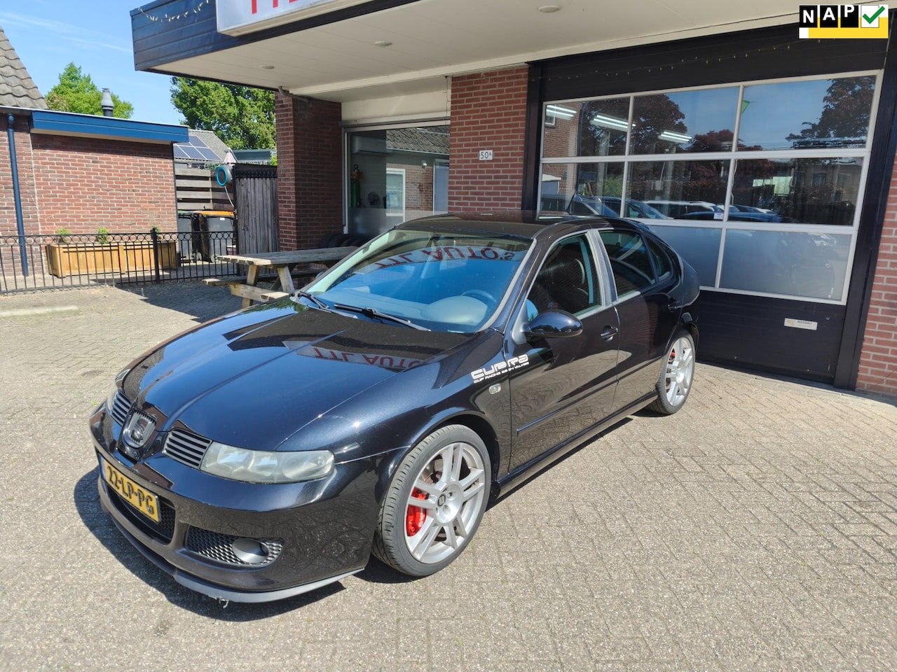 SEAT Leon - 2.8 V6 Topsport 4 2.8 V6 Topsport 4, Clima, Cruise, Nette staat, Uniek! NAP - AutoWereld.nl