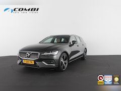 Volvo V60 - 2.0 T4 Inscription > 190pk/Memory/Leer/19inch/PINE GREY & Moritz Amber