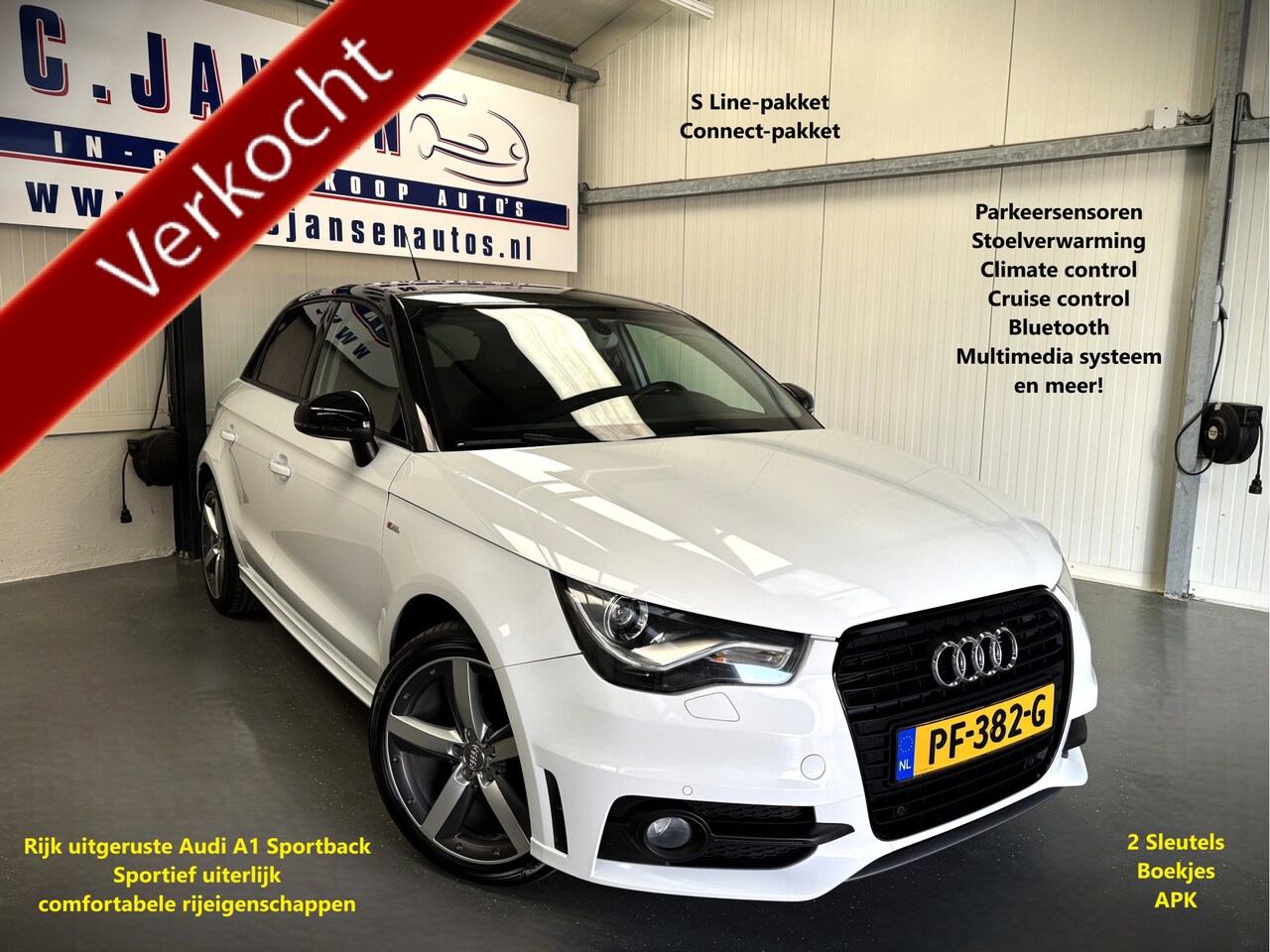 Audi A1 Sportback - 1.2 TFSI Pro Line S Prachtige auto! - AutoWereld.nl