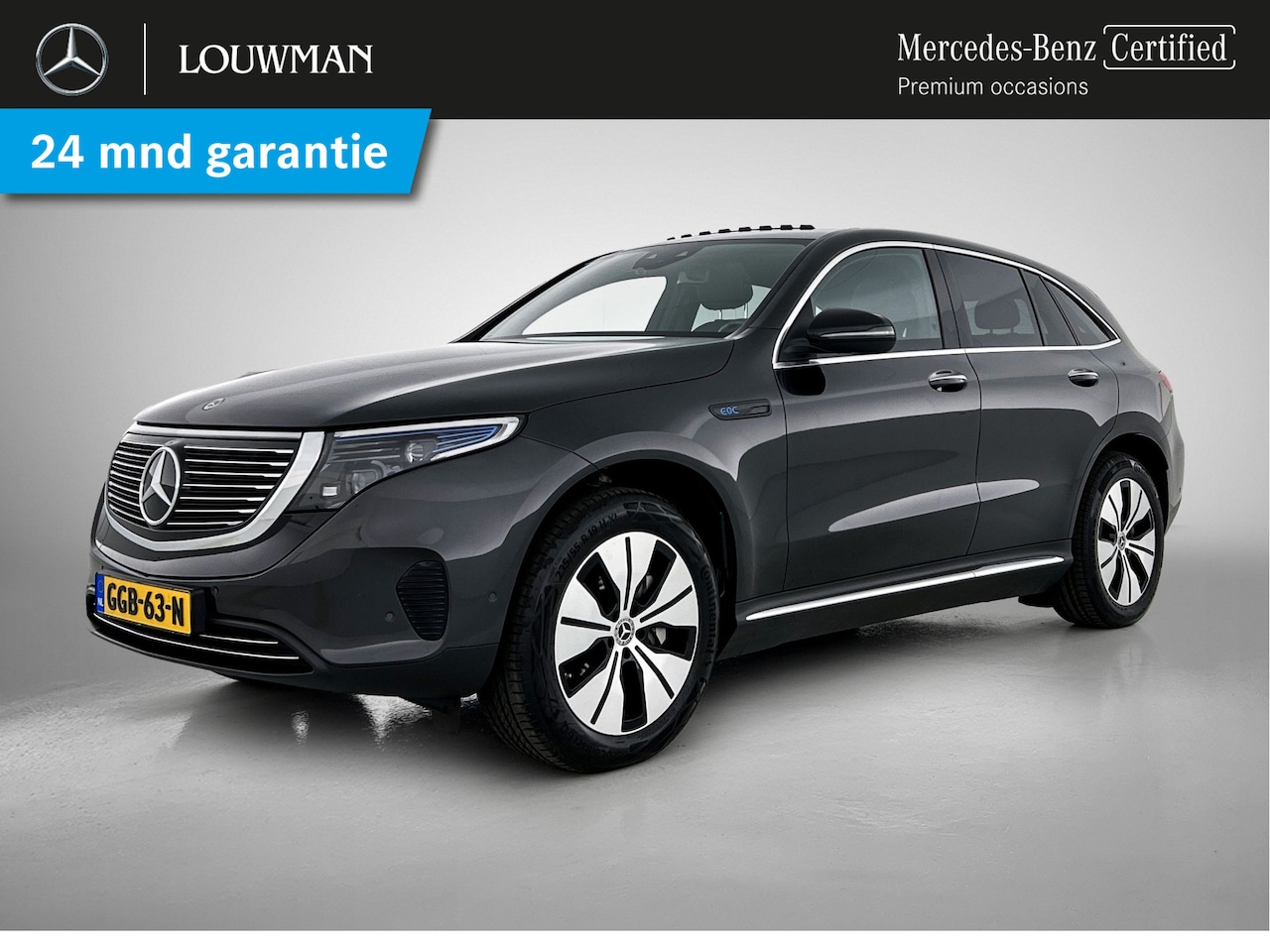 Mercedes-Benz EQC - 400 4MATIC Luxury Line 80 kWh shuif/kantel dak | Navigatie | lichtmetalen velgen | Parking - AutoWereld.nl
