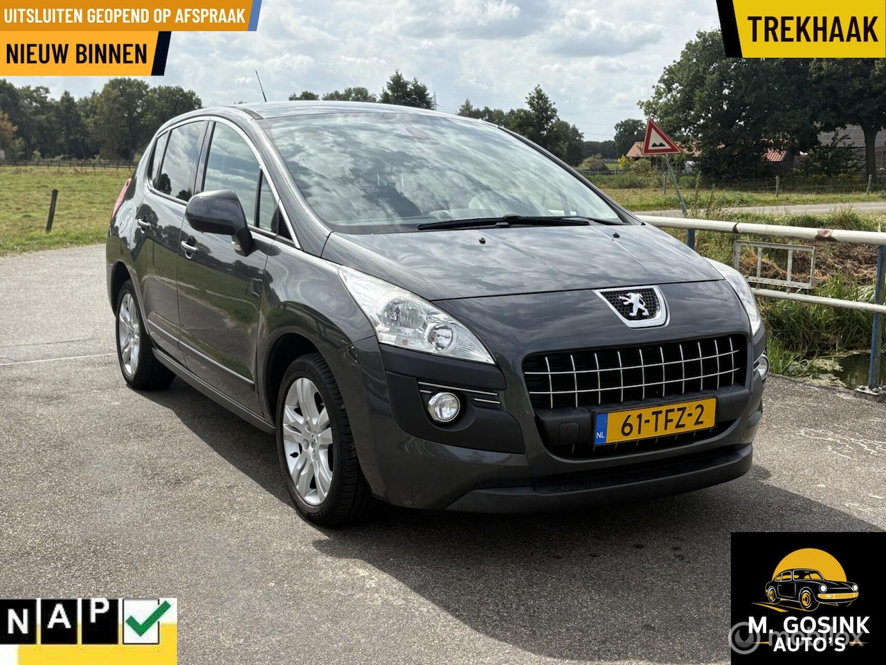 Peugeot 3008 - 1.6 Allure geleverd met nieuw apk Trekhaak NAP - AutoWereld.nl