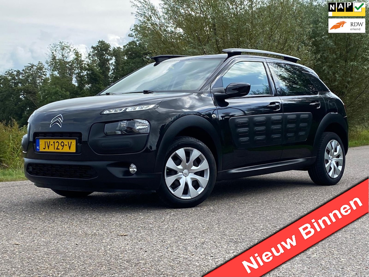 Citroën C4 Cactus - 1.2 PureTech Feel 5DRS NAVI NAP AIRCO PDC GOED ONDERHOUDEN - AutoWereld.nl