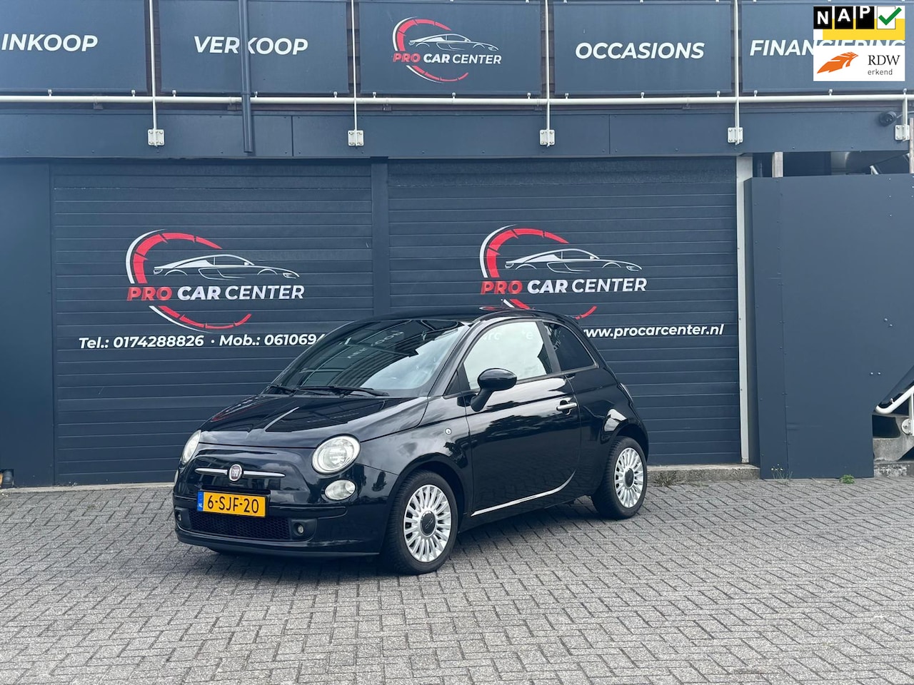 Fiat 500 - 0.9 TwinAir Lounge AIRCO|EL.RAMEN|LMV|APK - AutoWereld.nl