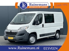 Citroën Jumper - 2.2 HDI 111PK / L1H1 / 1e EIG. / 7-PERS DUBBEL CABINE / AIRCO / CAMERA / BLUETOOTH / DUBBE