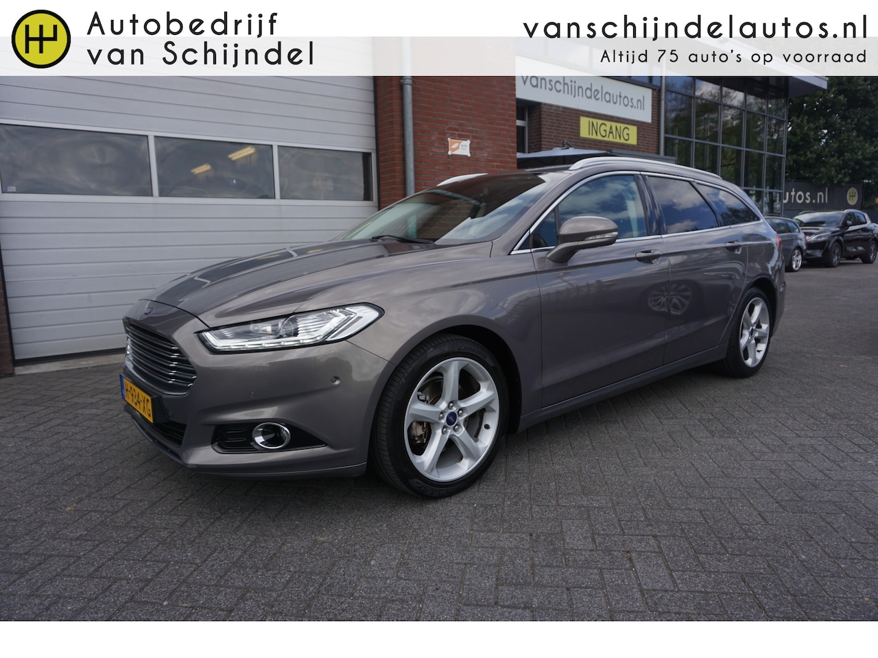 Ford Mondeo Wagon - 1.5 ECOBOOST 161PK AUTOMAAT TITATIUM VOL LUXE!!! CAMERA ELECTR.SCHUIF/KANTELDAK FULL LED K - AutoWereld.nl