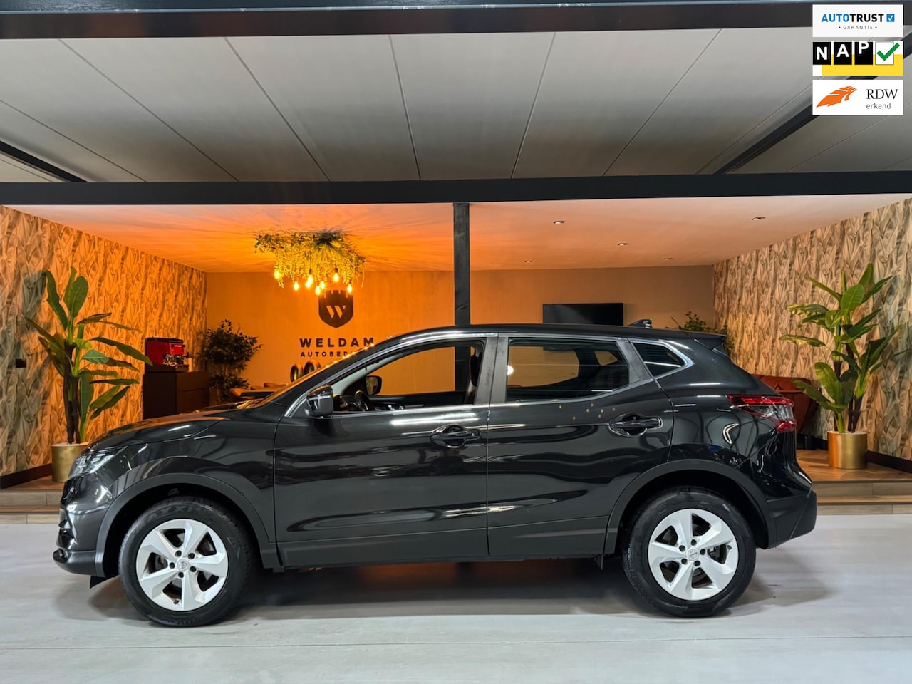 Nissan Qashqai - 1.3 DIG-T Acenta Garantie Camera StoelVW PDC Lane Cruise Clima Navi Led Rijklaar - AutoWereld.nl