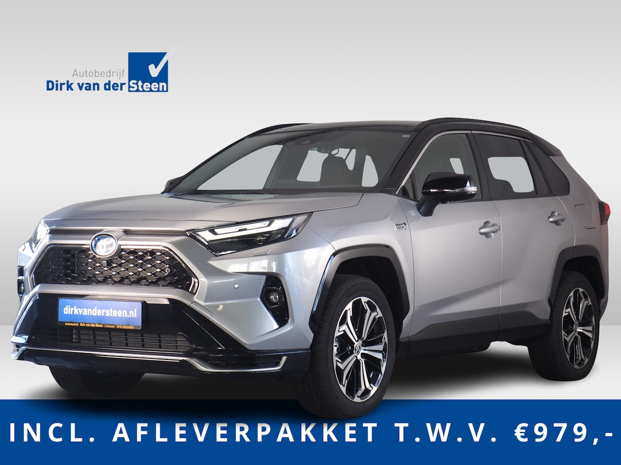Toyota RAV4 - 2.5 Plug-in Hybrid AWD Bi-Tone Plus Head-Up-play Voorruitverwarming lay Dodehoek | 360° Ca - AutoWereld.nl