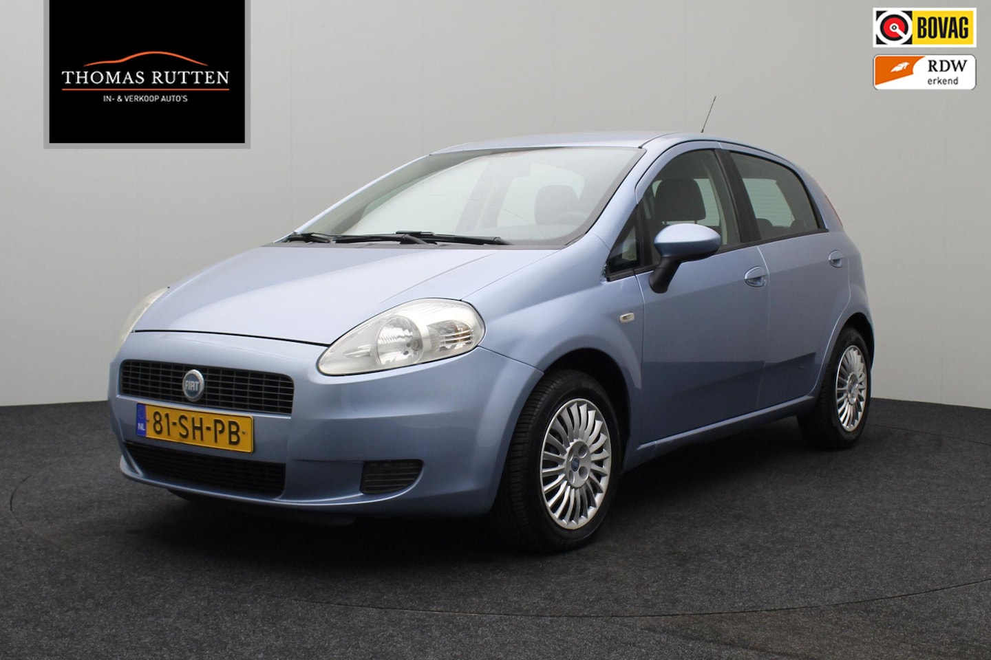 Fiat Grande Punto - 1.4 Edizione Prima 2006 | Inruilkoopje | Trekhaak | Lichtmetaal | Stuurwiel Bediening | El - AutoWereld.nl